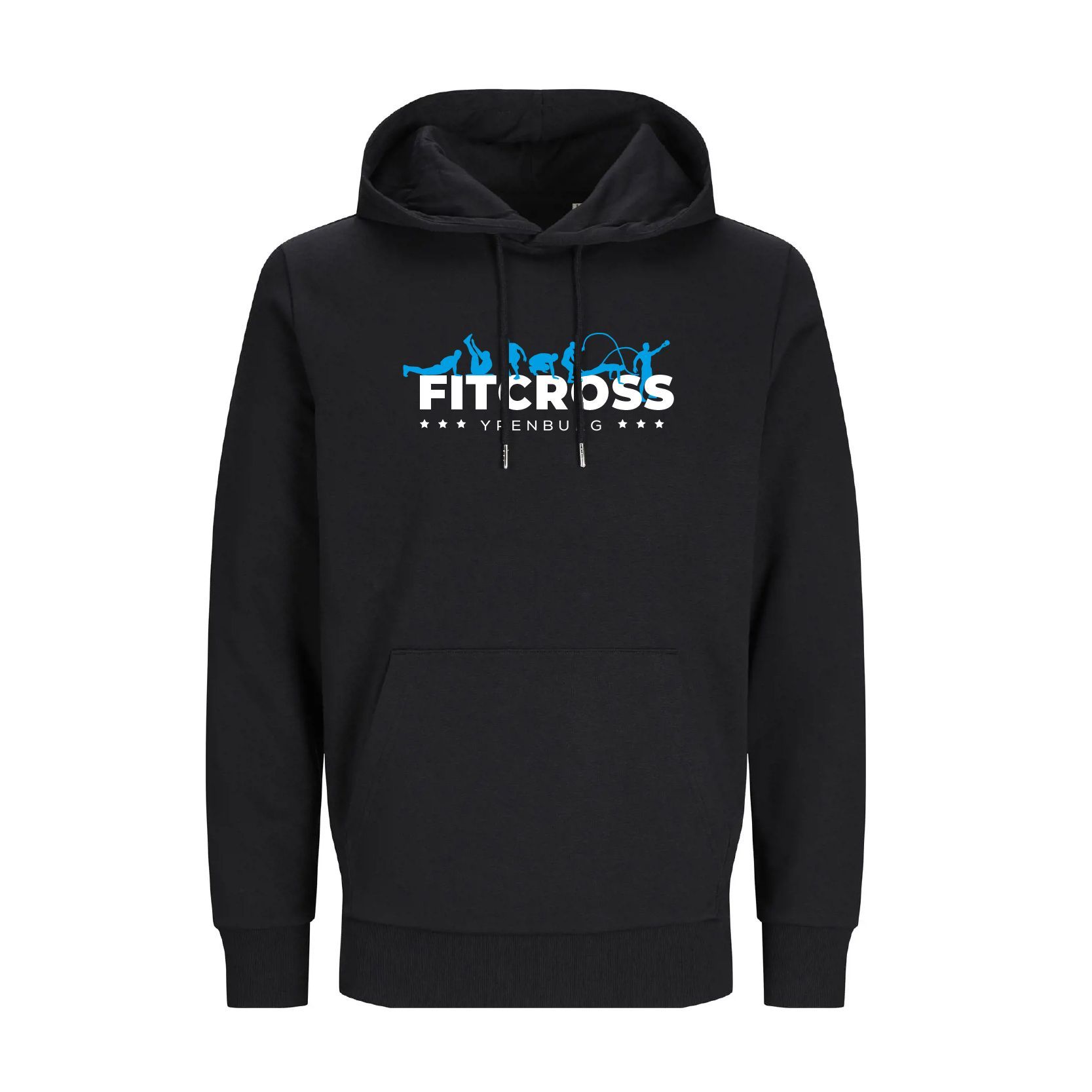 Hoodie Fitcross Ypenburg zwart