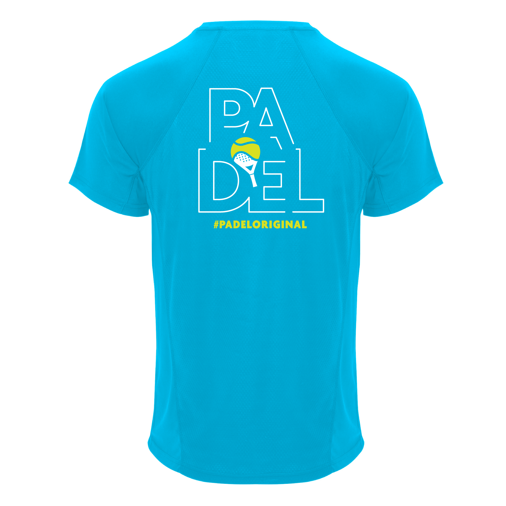 Padel shirt Reja - Turquoise