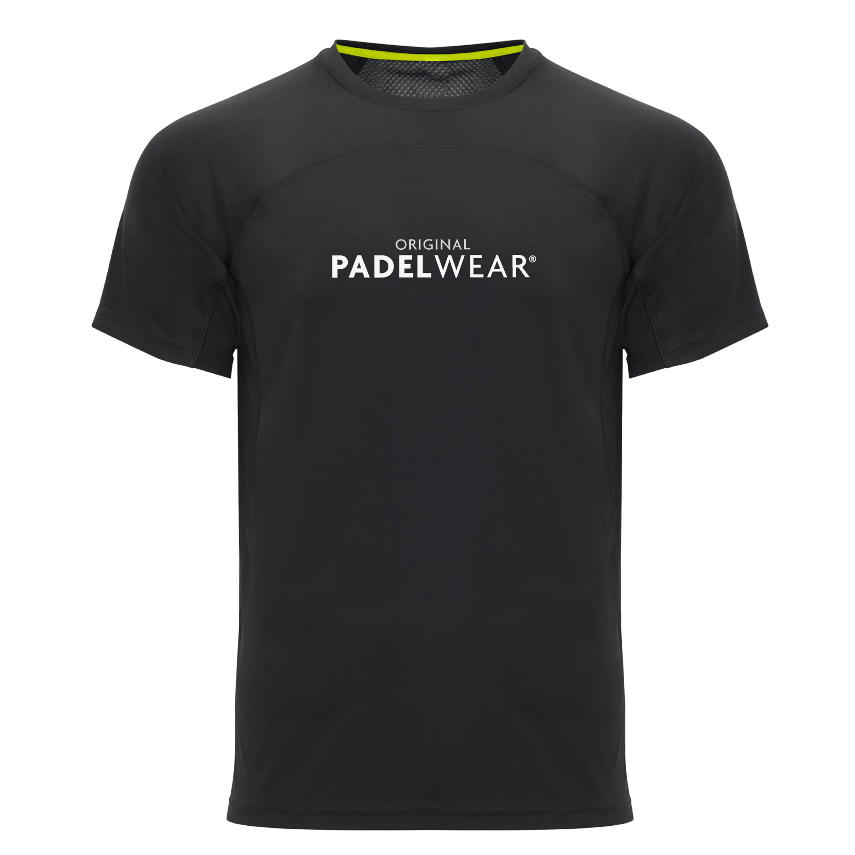 Padel shirt Reja - Zwart