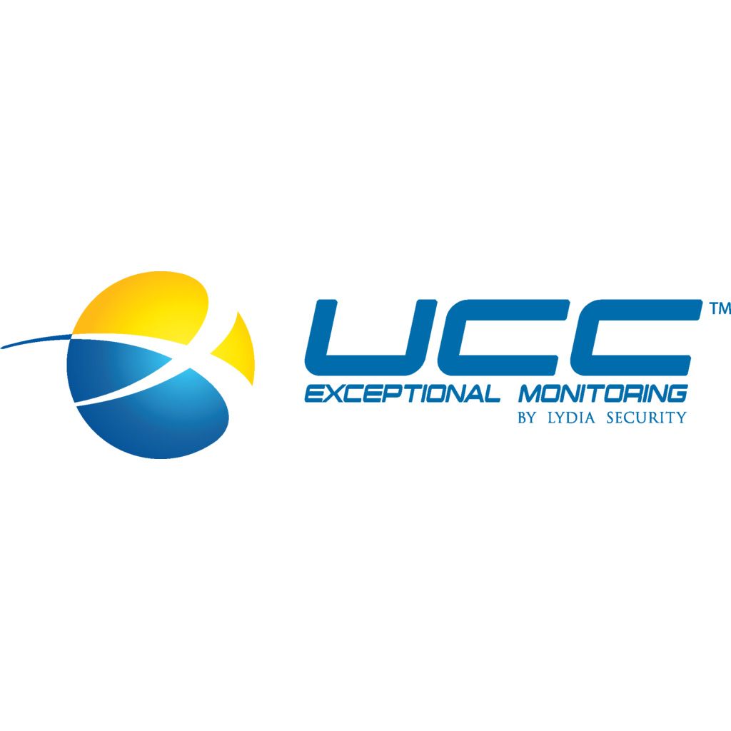 Logo: blue and yellow globe with