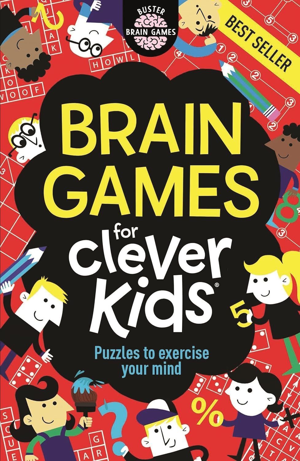 Brain games for clever kids puzzles to exercise your mind