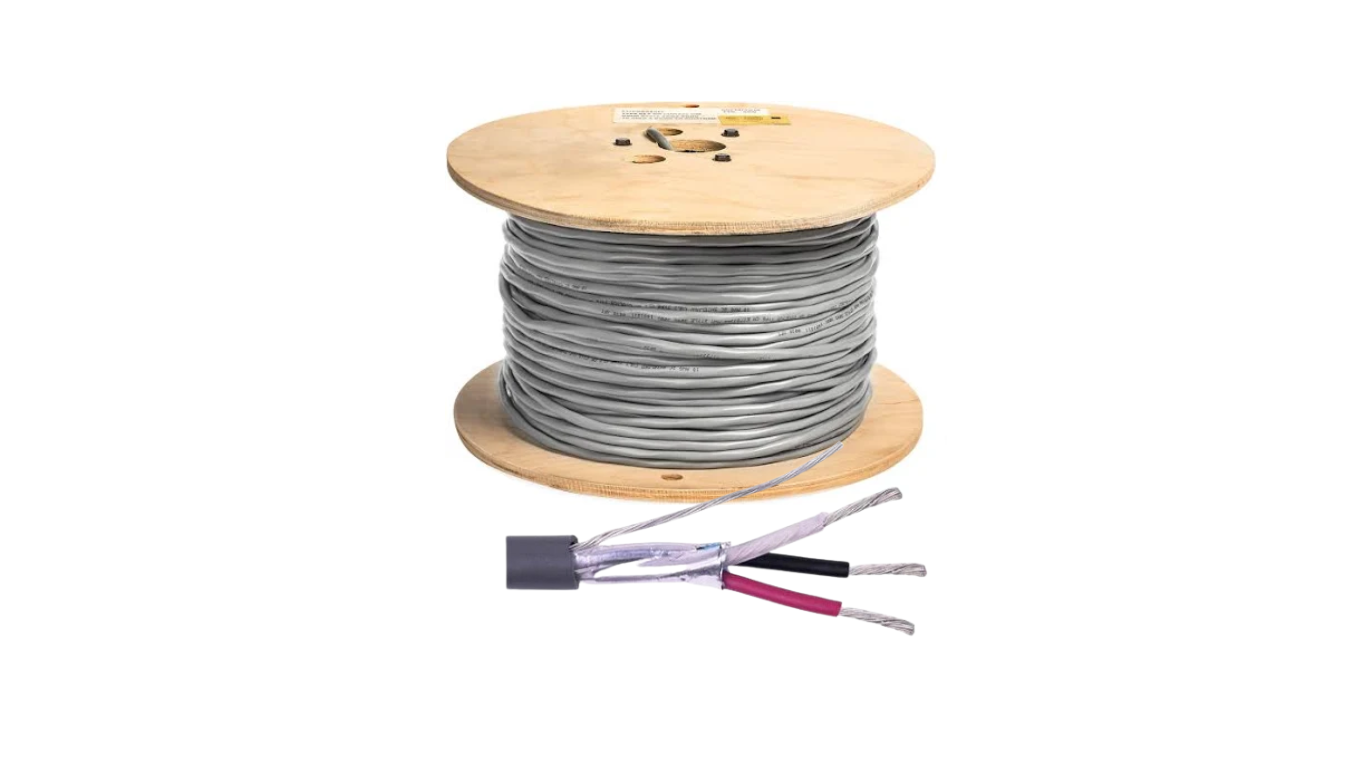 A spool of wire