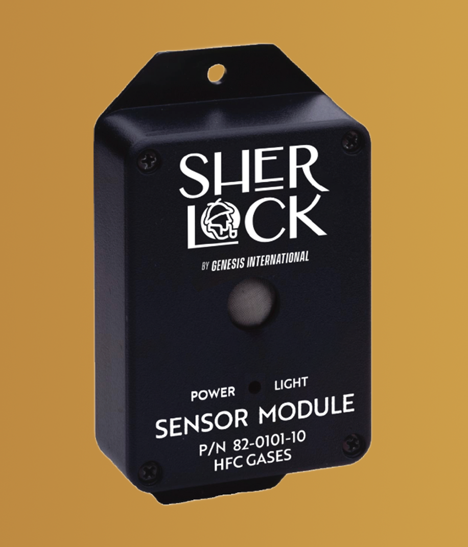 A black box that says sher lock on it
