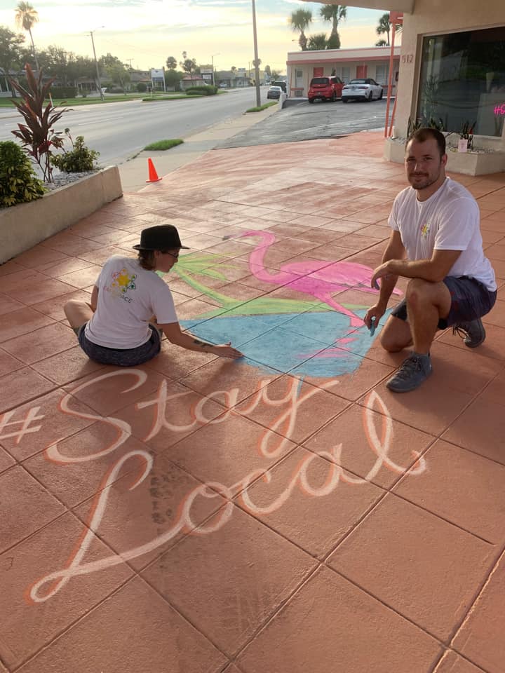 Chalk Murals Jacksonville, St. Augustine, NE Florida