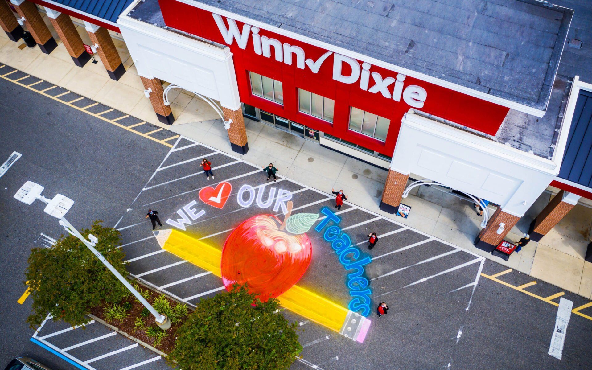 Teacher Appreciation Murals | Jacksonville, FL | Heartspace Art