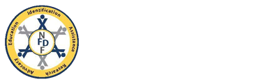 Logo with circle of figures around the letters