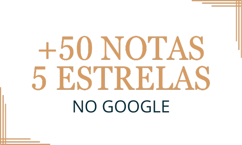  +50 notas 5 estrelas no google