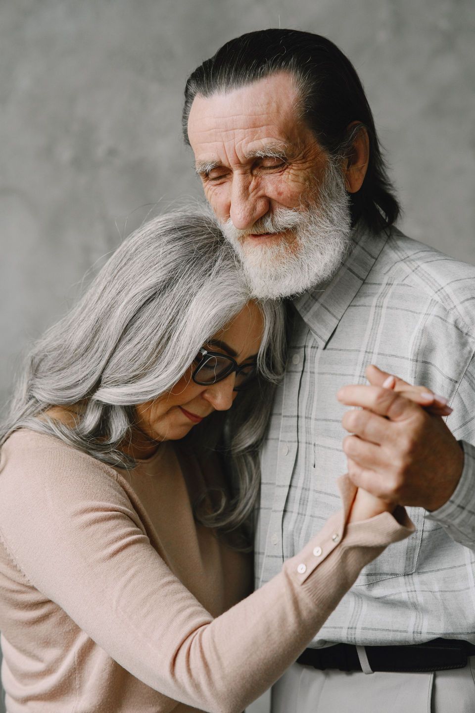 Resident receiving compassionate support at New Pathway Homes, providing transitional reentry housing for elderly and disabled adults in the Houston area.