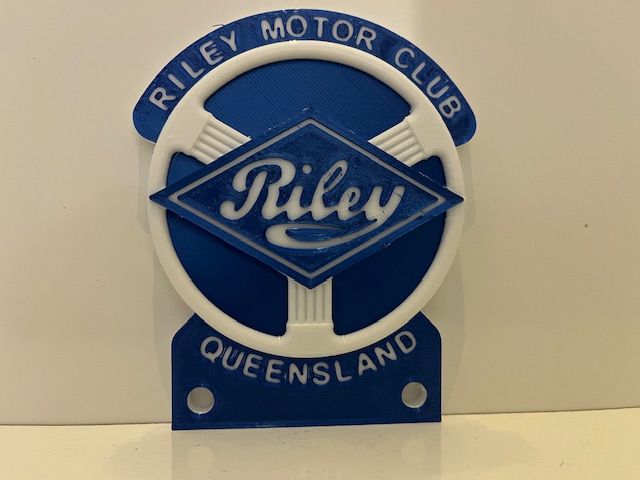 Vehicle Badge - Qld Riley Club