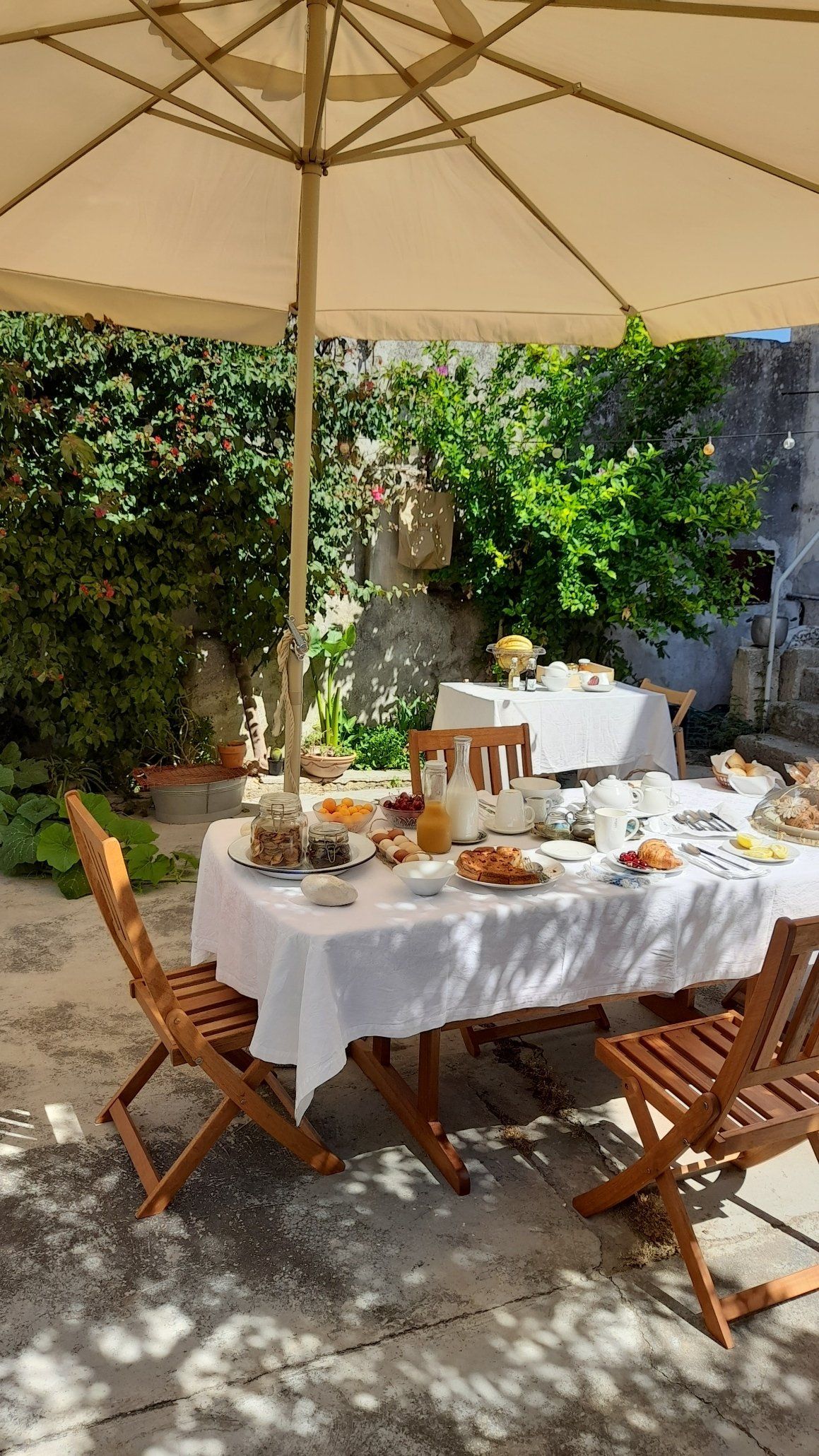 B&B A casa di Paolo alessano colazione giardino