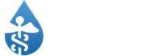 A blue logo for hydrate you iv therapy