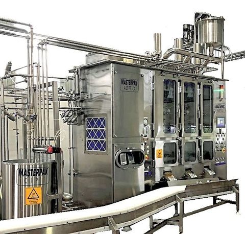 Proceso UHT MASTERPACK esterilizador