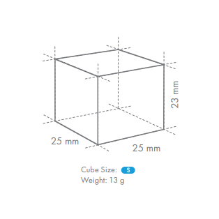 A Black And White Drawing Of A Cube With Measurements — Eureka Water & Filtration In Mount St John, QLD