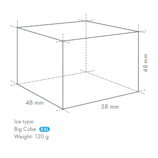 A Drawing Of A Big Cube With Measurements — Eureka Water & Filtration In Mount St John, QLD