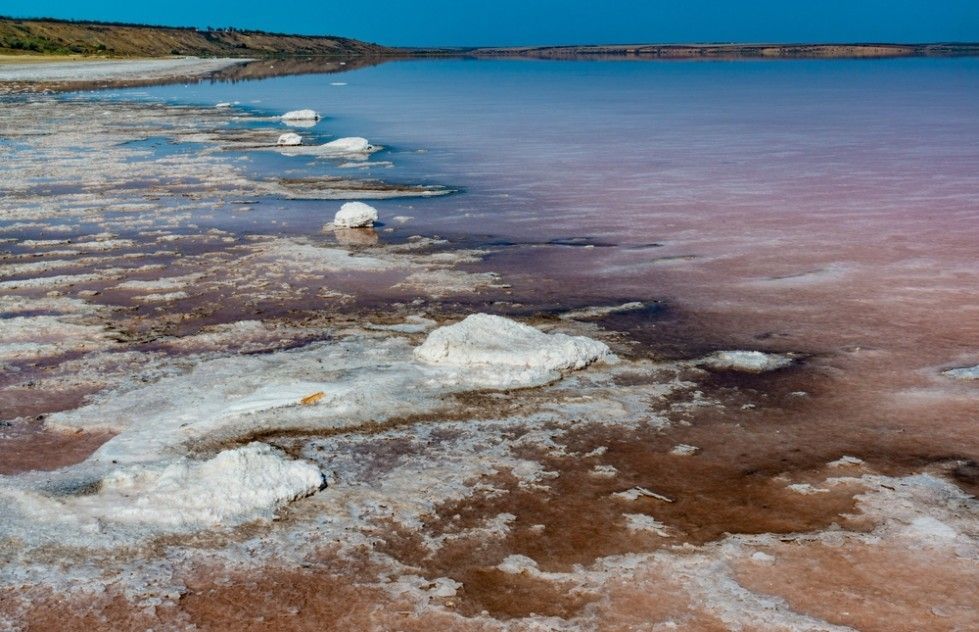 A Large Body Of Water With A Lot Of Salt On The Shore — Eureka Water & Filtration In Mount Isa, QLD