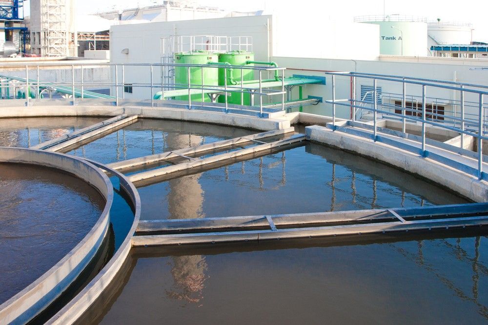 A Large Body Of Water Is Being Treated At A Water Treatment Plant — Eureka Water & Filtration In Cairns, QLD