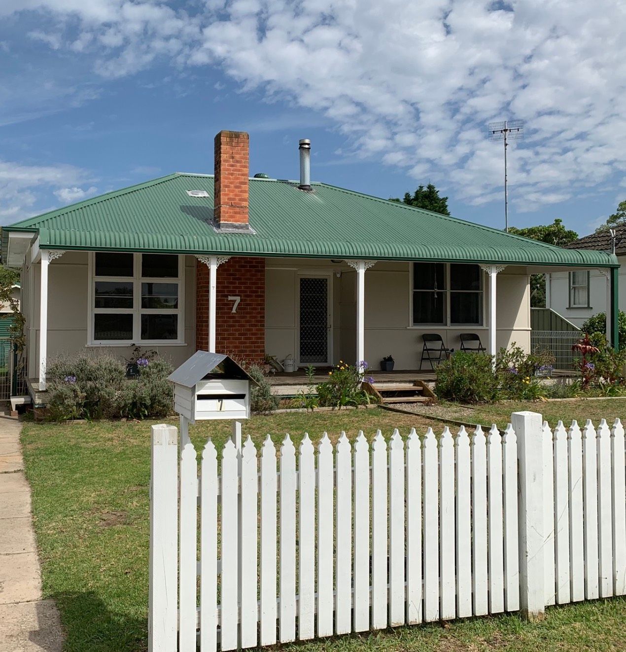 Painted house