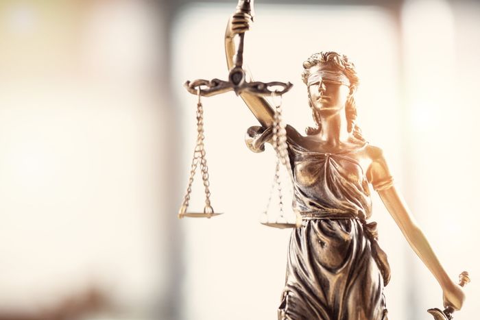 Statue And Scale — Valencia, CA — Law Offices of Leon J Frommer Statue And Scale — Valencia, CA — Law Offices of Leon J Frommer