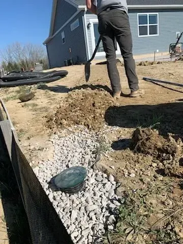 drain trench pop up emitter
