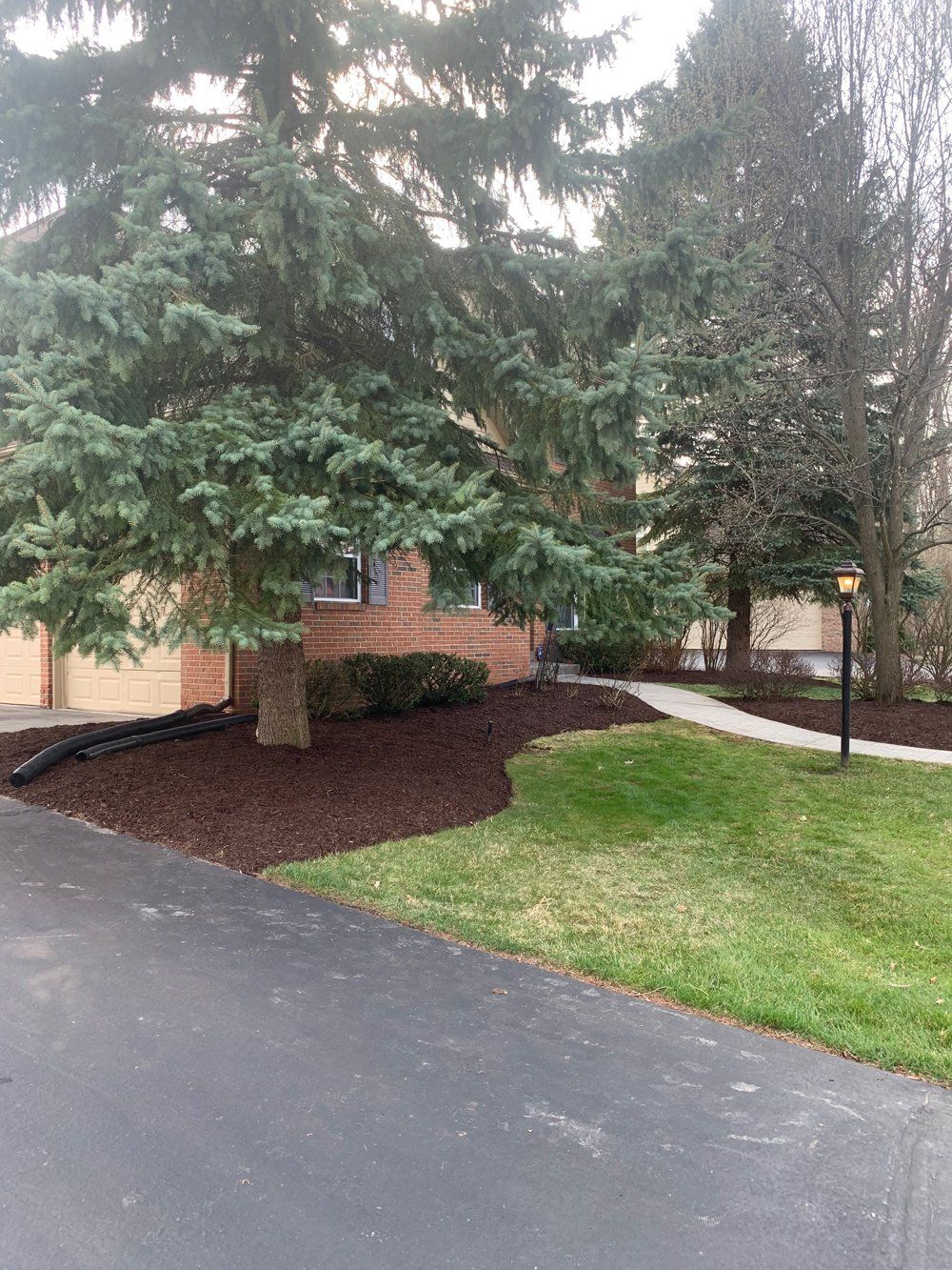 Mulch and Rock Installation