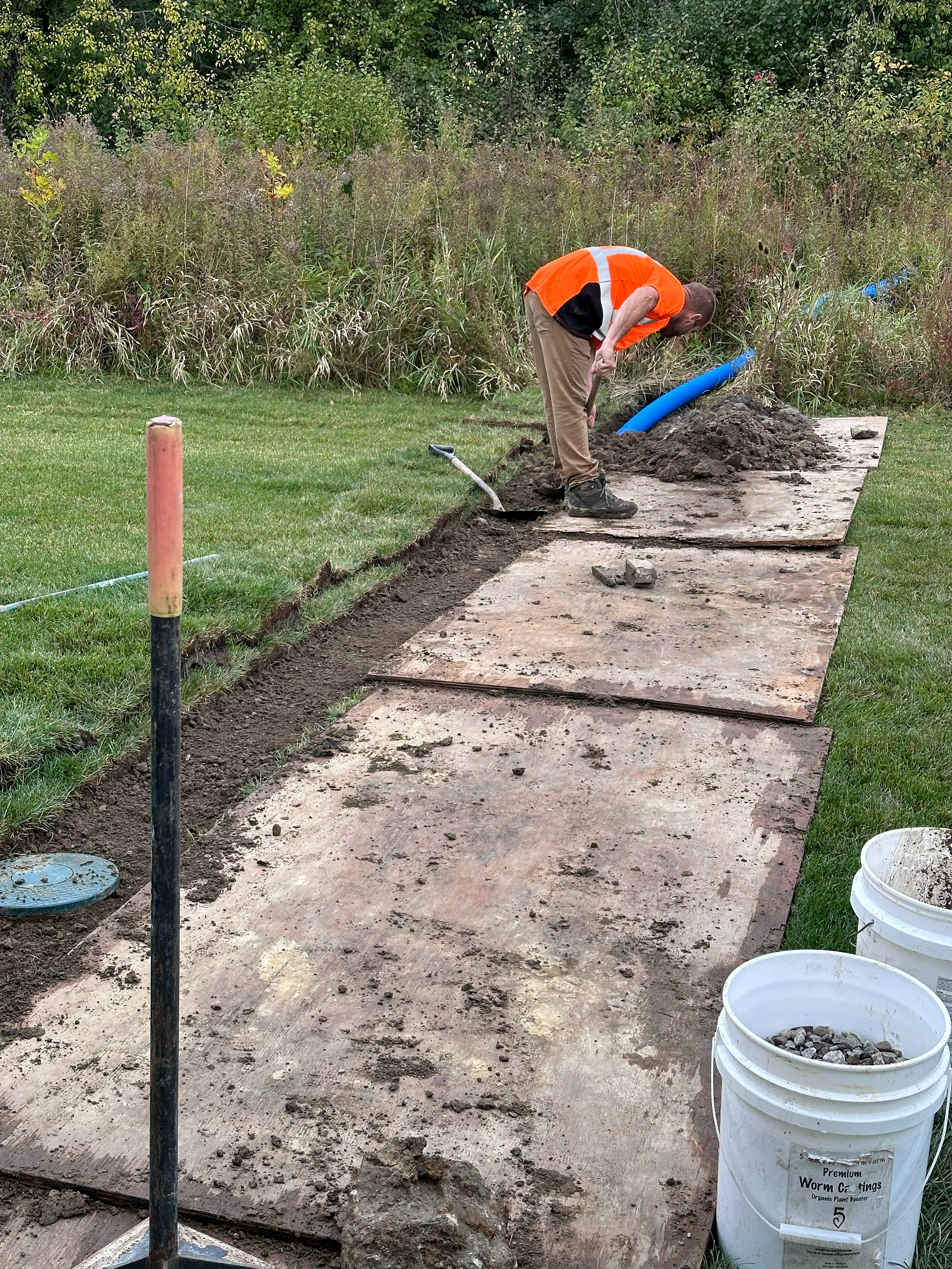 drain trench