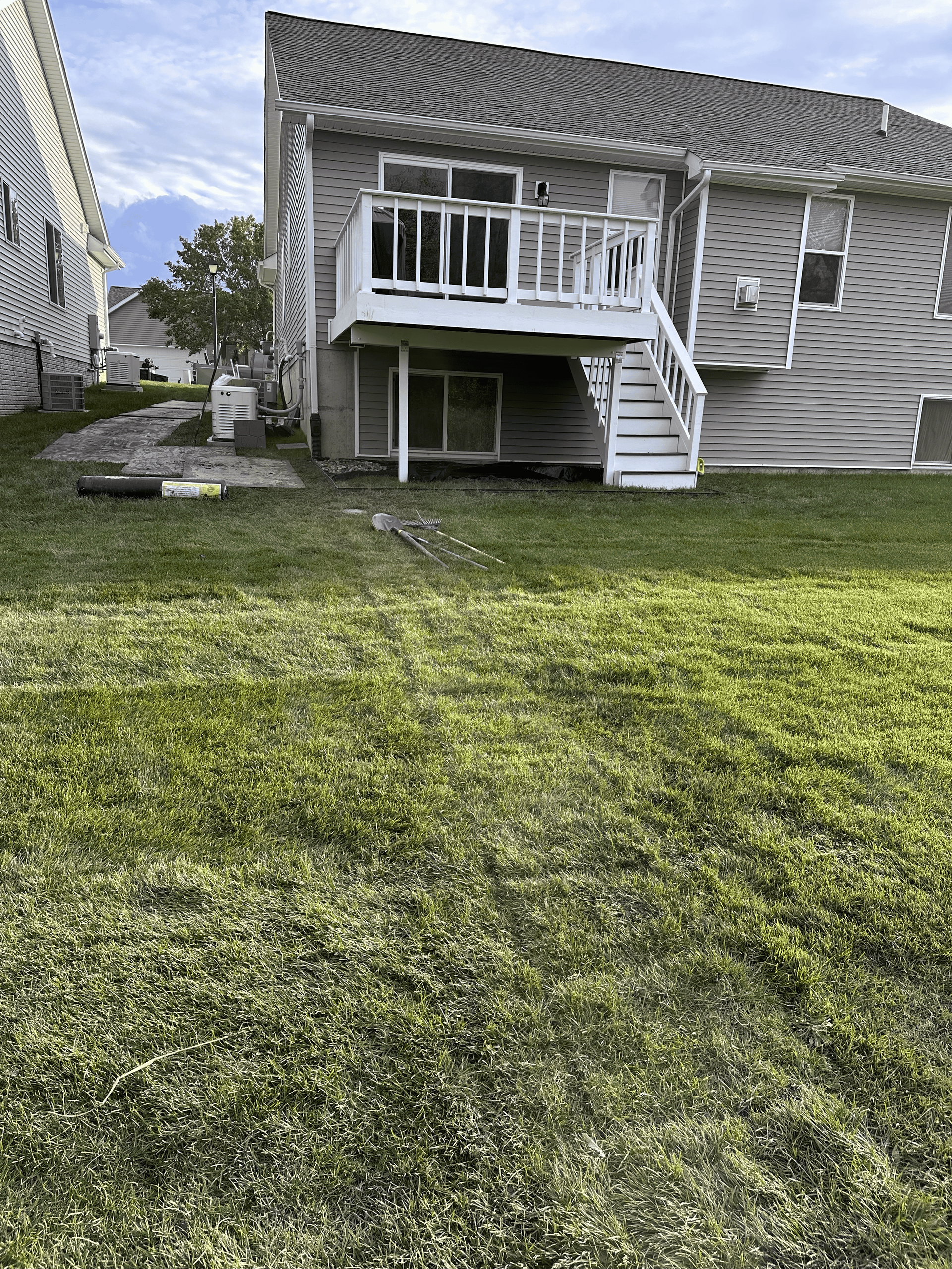 underground drainage sod