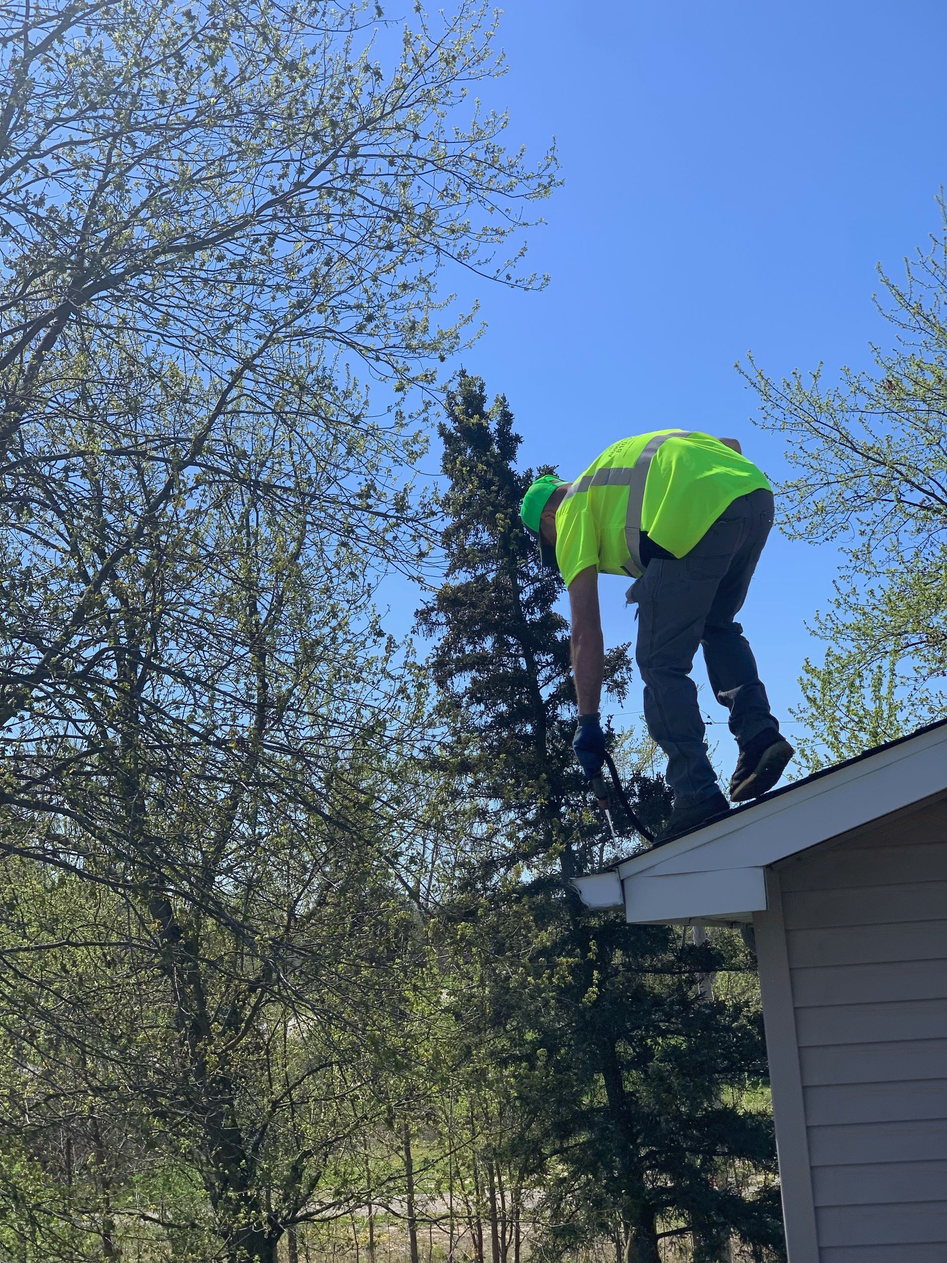 gutter cleaning professional
