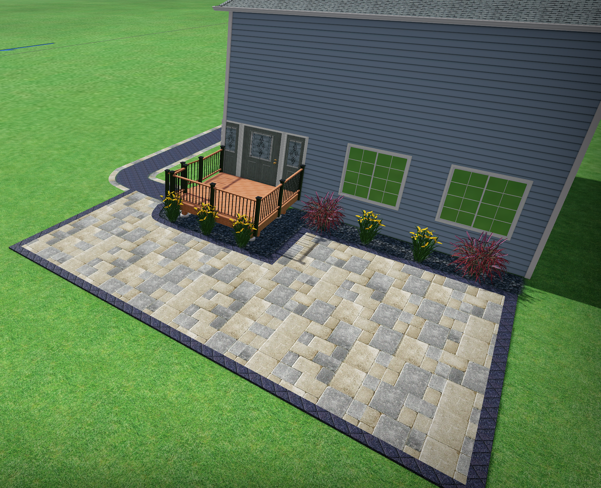 Design/hardscape design
