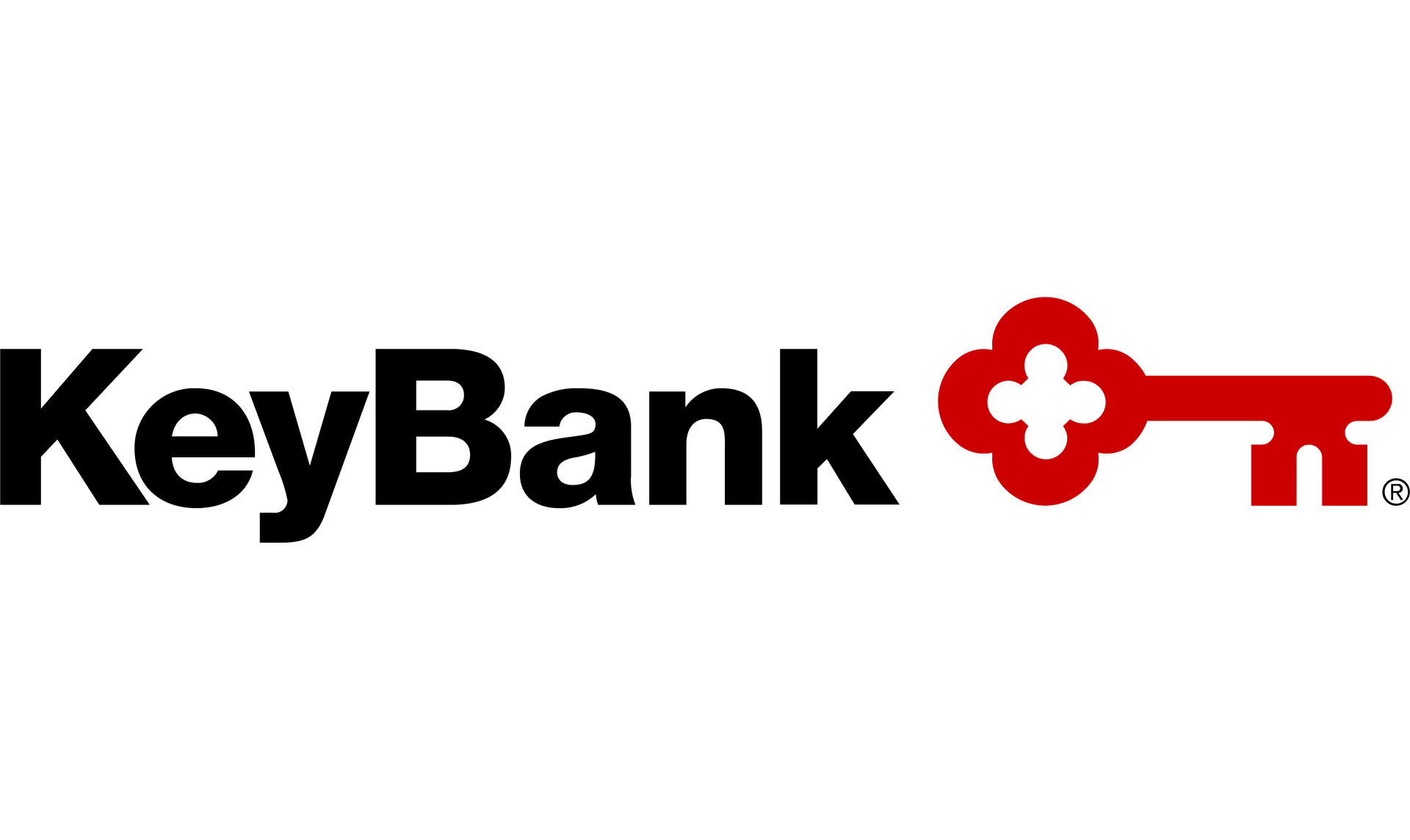 KeyBank logo: black text