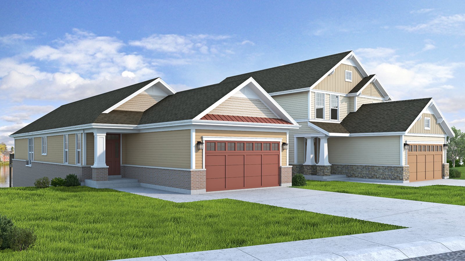 New Custom Homes Archamerica Commercial & Retail Architects