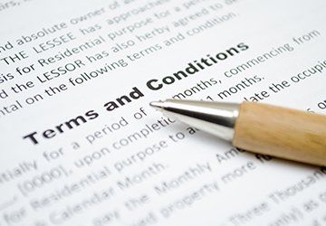 A Piece of Paper That Says Terms and Conditions — Paton Hooke Lawyers & Conveyancers In Harrington, NSW