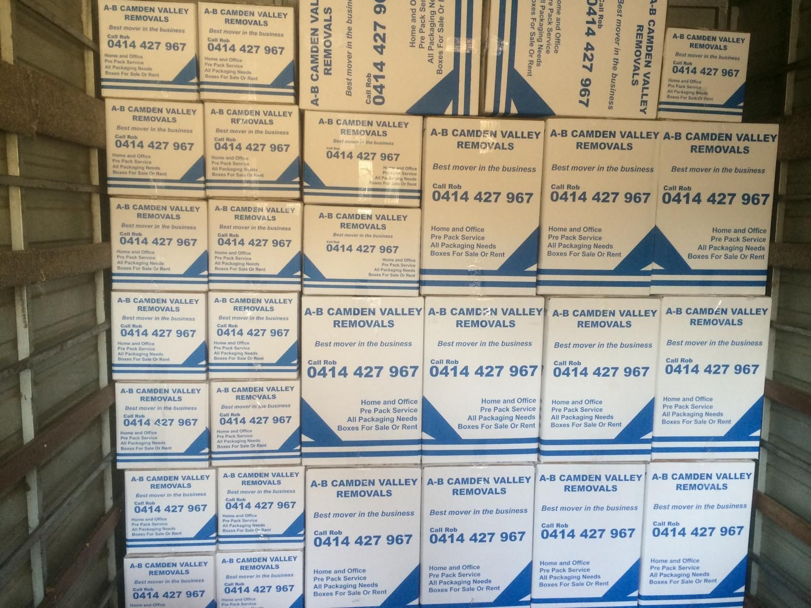 A stack of boxes