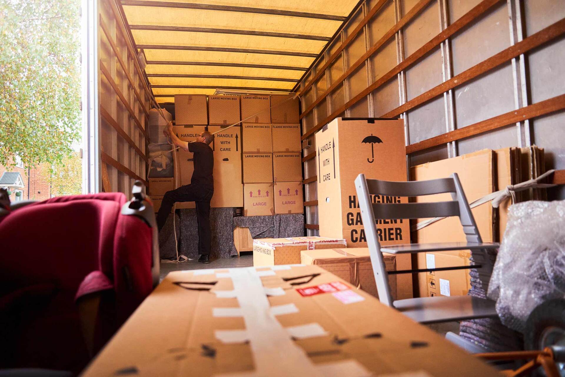 Man inside the truck | Camden, NSW | Camden Valley Removals