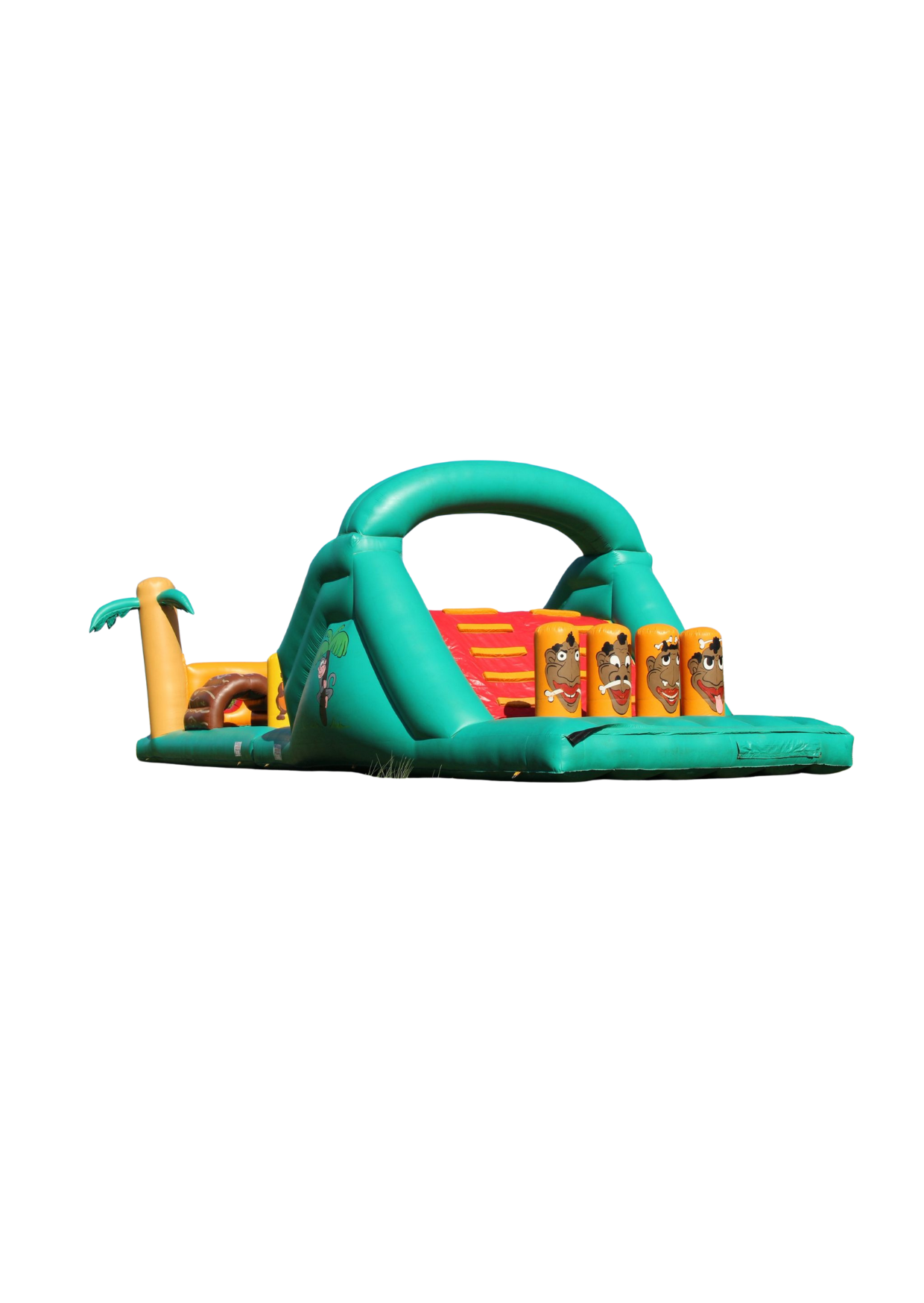 Springkasteel Obstakel Multicolor