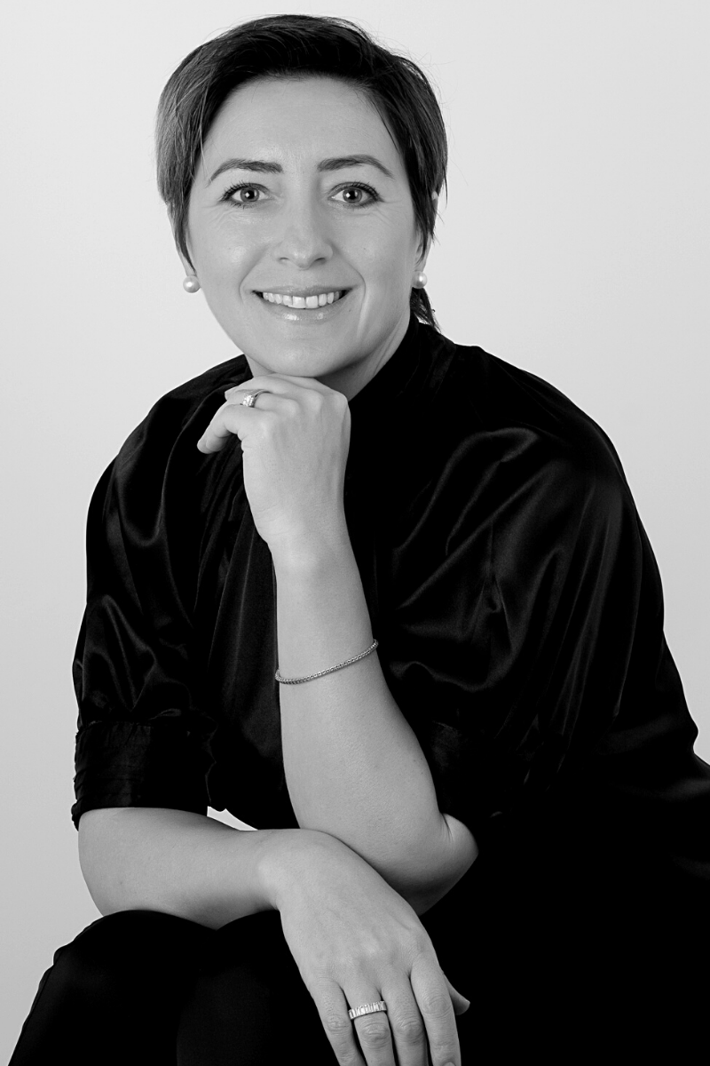 ENIKO founder monochrome headshot.