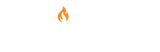 A stylized orange flame icon positioned above the letter i in EnviroLog 
