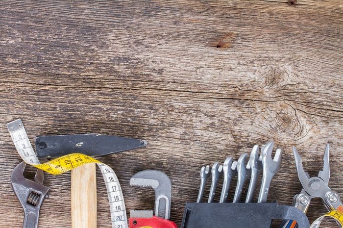 background of tools used by Kent Handyman
