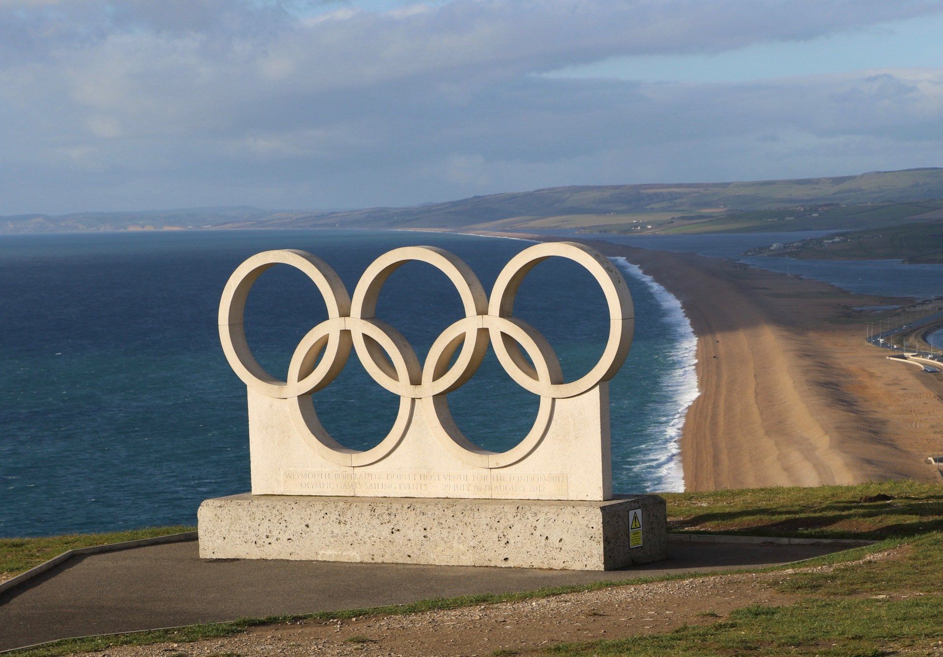Olympic Rings on Portland