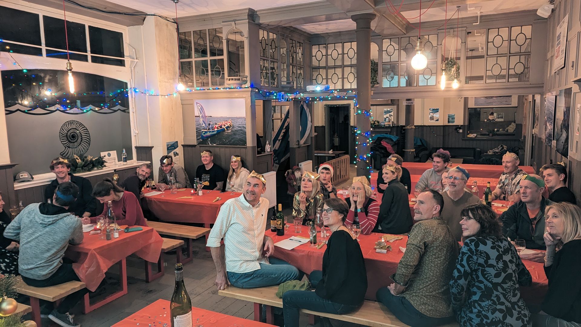 Climbers Christmas meal