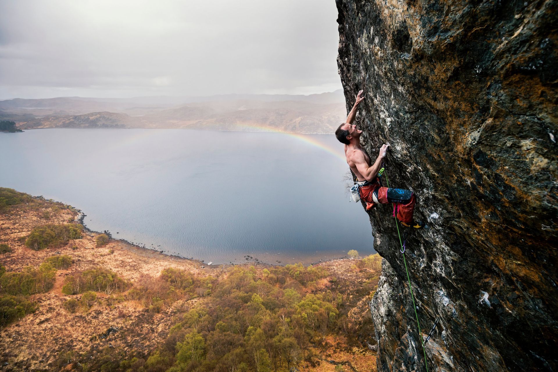 Dave Macleod Climbing. Guest Speaker str Dorset Adventure Cafe
