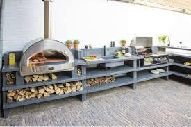 Forno a legna e gas da giardino Alfa installato a Fonte Nuova