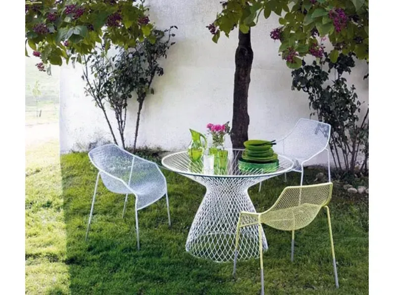 Sedie e tavolo da giardino EMU in ambiente outdoor a Fonte Nuova