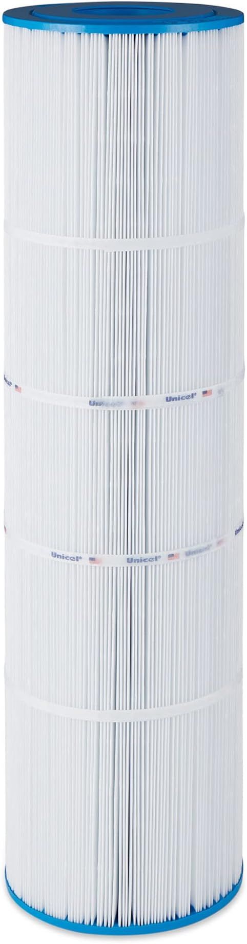 A close up of a swimming pool filter on a white background.