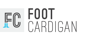 A logo for a company called foot cardigan