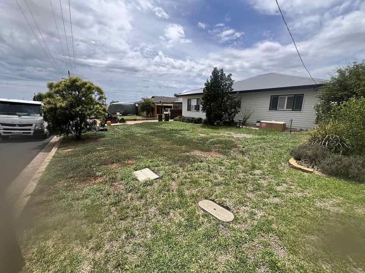 A White Van is Parked in Front of a House — B & C Yard Improvements in Orange, NSW