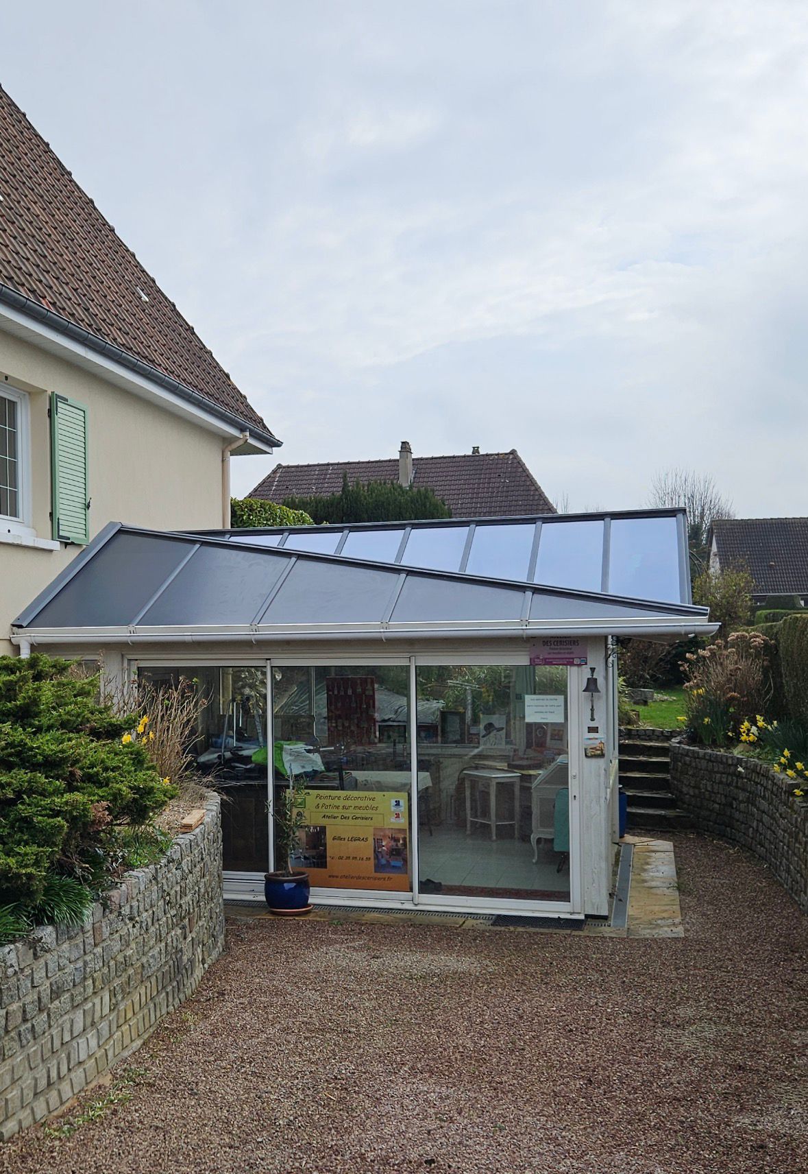 Nettoyage d'une toiture à Rouen photo prise après