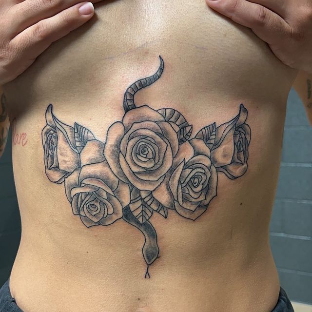 flower tattoo