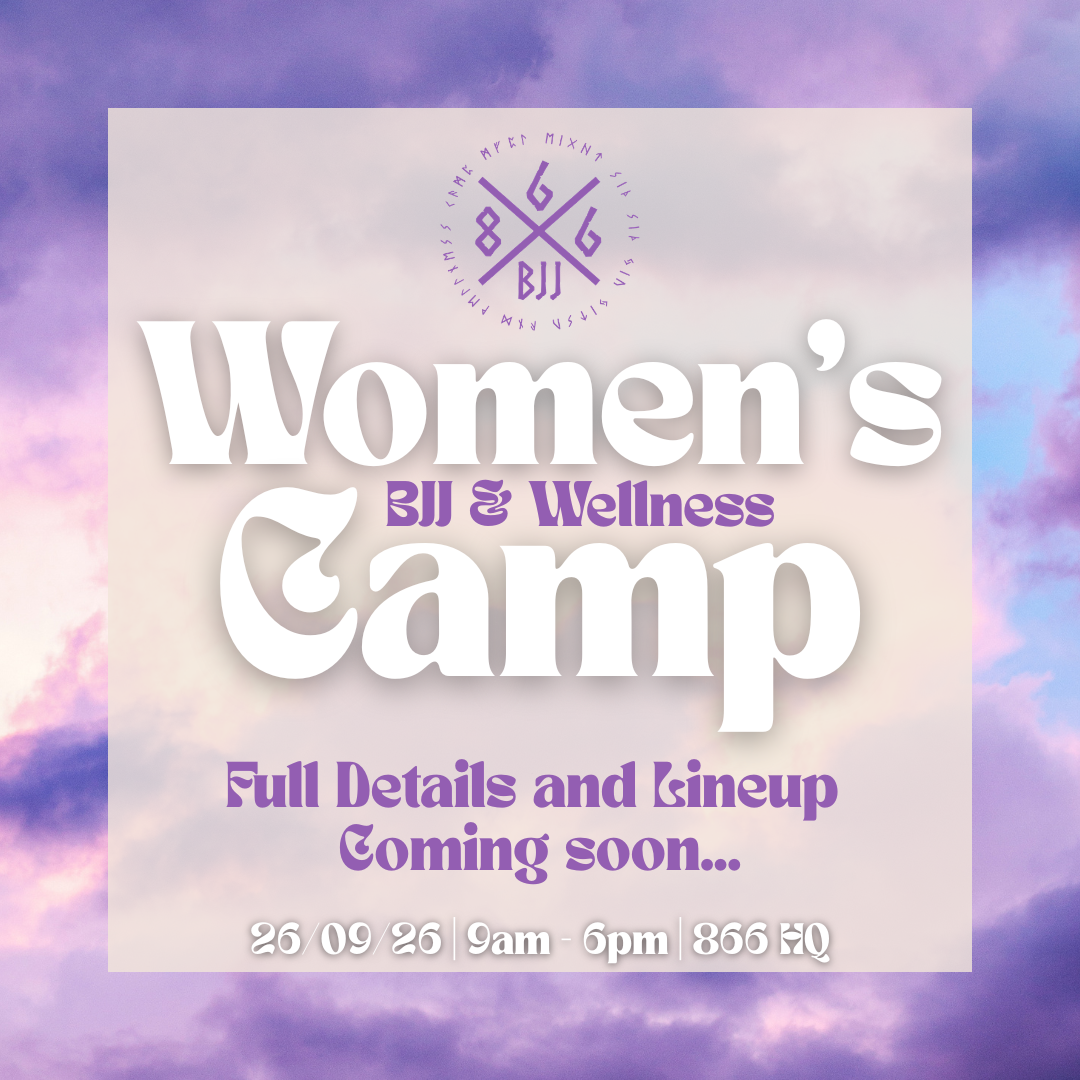 a poster for a jiu jitsu and wellness spring camp .