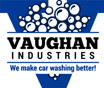 Vaughan Industries logo - carwash rollers, chains, sprockets