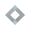 It looks like a diamond with a square in the middle.